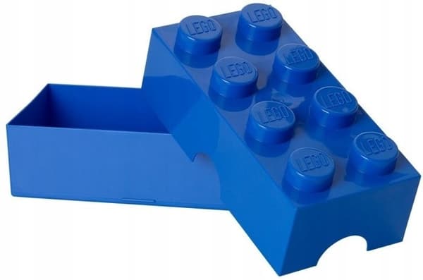 LEGO 8-LUNCHBOX BREAKFAST CONTAINER BLUE + BAG