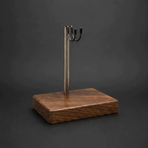 U-bracket display Detachable, adjustable figurine stand Hexagonal base