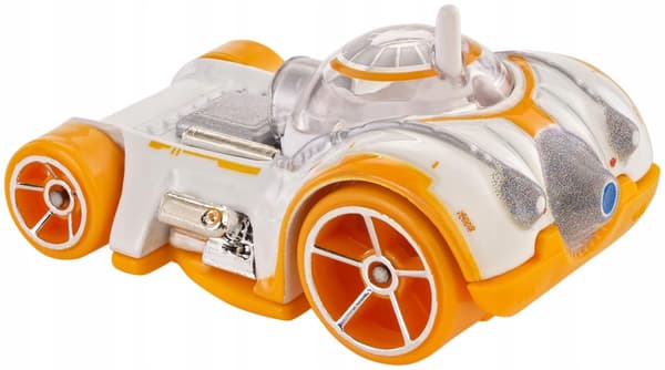 Hot Wheels Star Wars BB-8 Car, 1:64 scale, collectable