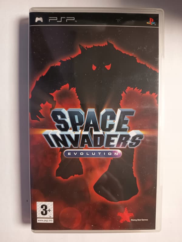 Space Invaders Evolution for PlayStation Portable (PSP) – boxed set 3XA, set 1
