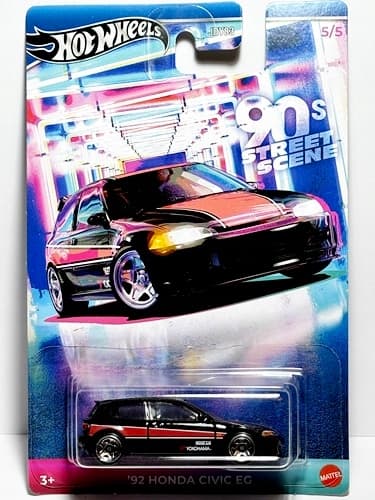 HOT WHEELS-92 HONDA CIVIC EG (B0)