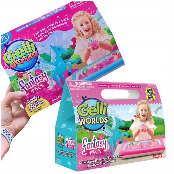 ZIMPLI KIDS DIY Gelli Set + figurines and tray