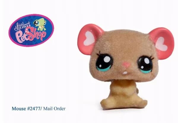 Littlest Pet Shop Special Edition Mouse 2477 UNIQUE