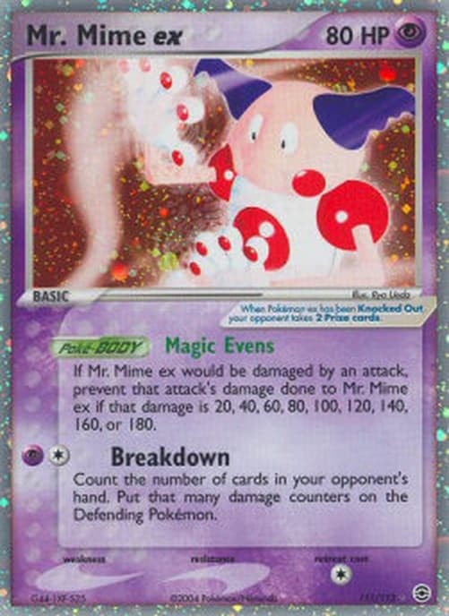 Pokemon Mr. Mime ex