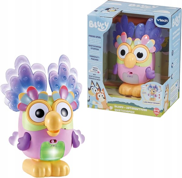 VTech Bluey Dance Mode Chattermax interactive figurine