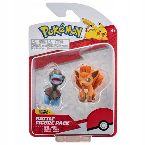 Pokémon Figure Set (42439) Deino + Vulpix