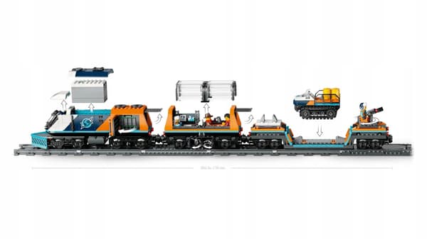 LEGO City 60470 Arctic Explorers’ Polar Express