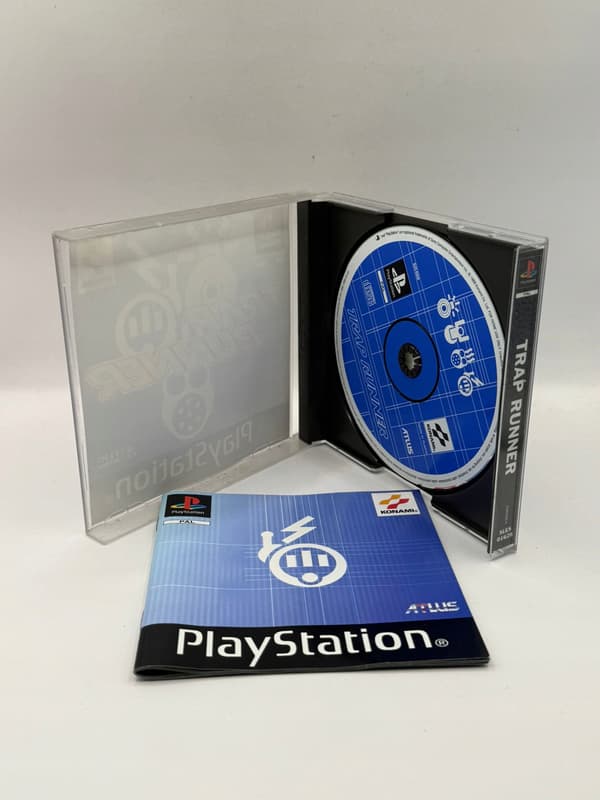 TRAP RUNNER 3XA PSX PS1 SONY PLAYSTATION 1 BOXED