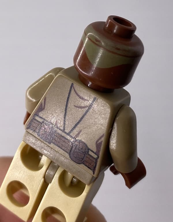 Lego Star Wars minifigure sw0469 Stass Allie DEFECT/