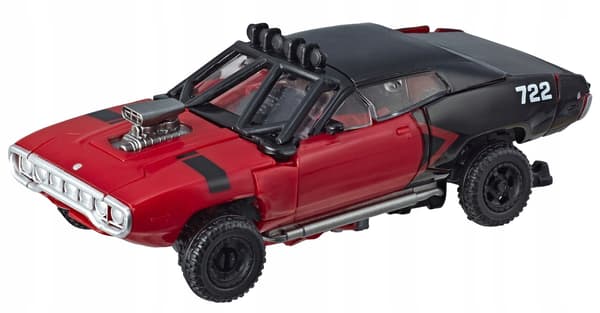 Transformers SHATTER DLX RED LIGHTNING Figure