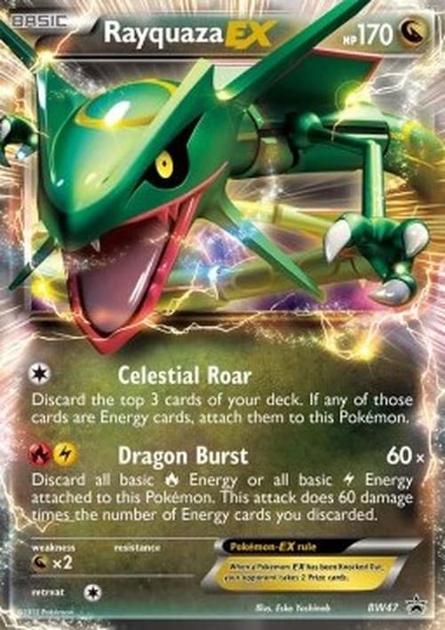 Pokemon Rayquaza EX
