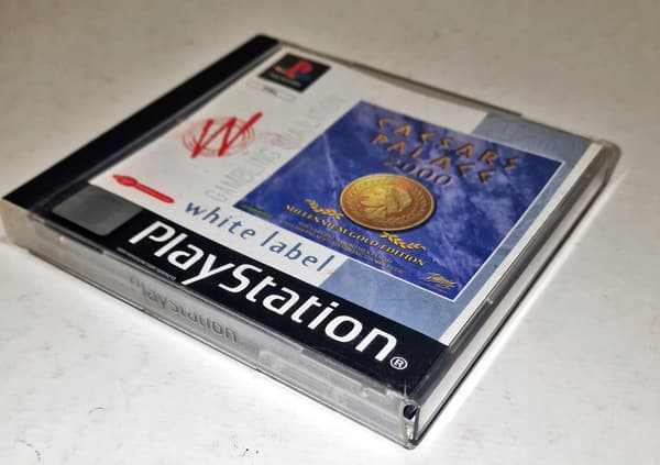 CAESARS PALACE 2000 PSX 3XA game – disc + manual