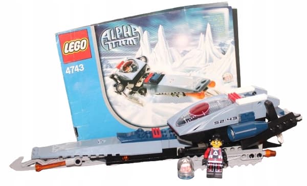 LEGO Alpha Team 4743 INSTRUCTIONS Ice Blade SET