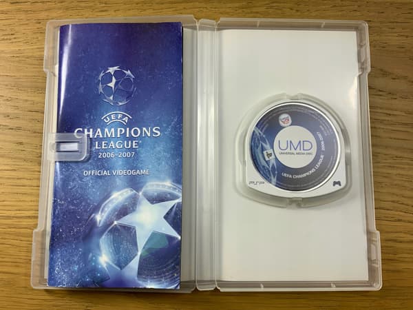CHAMPIONS LEAGUE 2006–2007 – PSP game disc, complete set