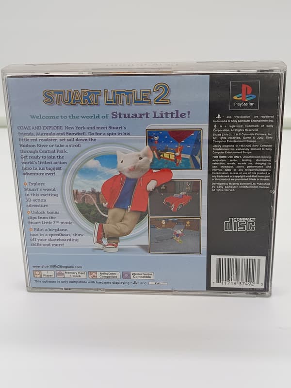 PlayStation Stuart Little 2 PlayStation (PSX) – boxed
