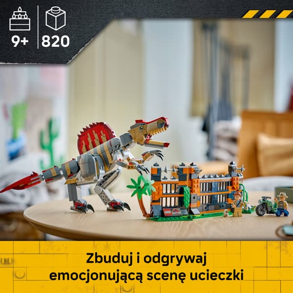 LEGO Jurassic World: Spinosaurus Escape 77982