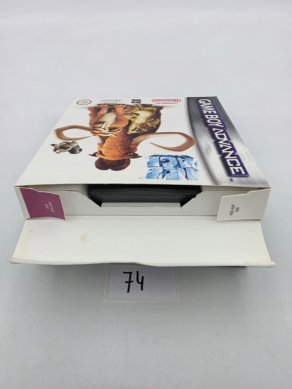 GAME BOY ADVANCE ICE AGE ORIGINAL CARTON BOX