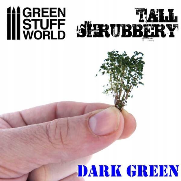 Tall Shrubbery – Dark Green – høye busker