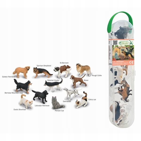 CollectA A1232 - Mini dogs and cats set