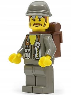 Lego Rock Raiders rck007 Docs FIGURINE