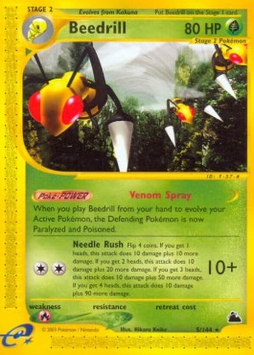 Pokemon TCG Beedrill