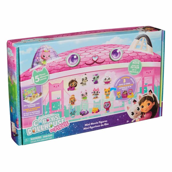 Spin Master Gabi’s Cat House Figurine Set: 12 figurines + 3 stands