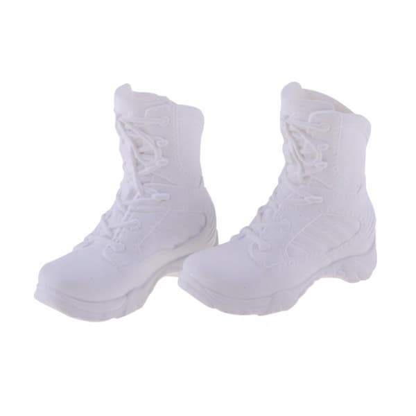 1/6 Scale Policewoman's Boots for 12\ White