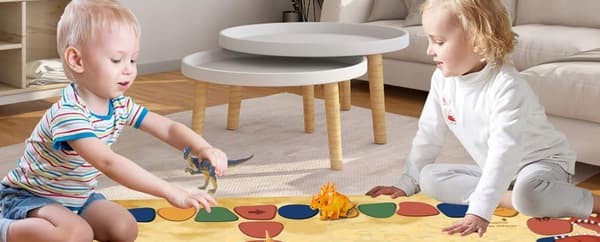 Gift: Educational Toy – Dinosaur Egg Dig-Out Set (12 eggs) with Play Mat