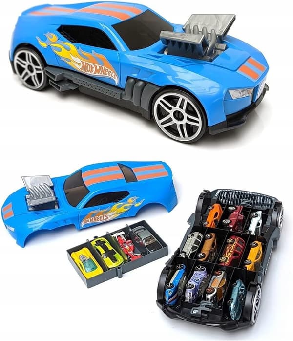 Hot Wheels Car and 2-in-1 Storage Case HWCC15