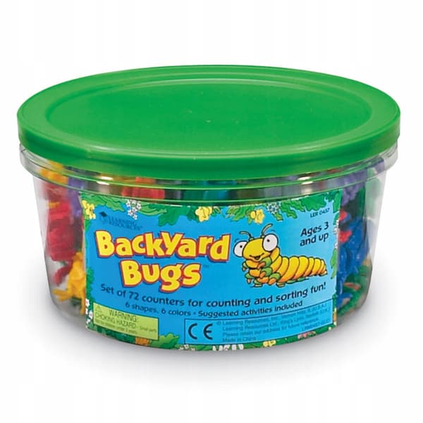 Learning Resources Backyard Bugs (Set of 72)