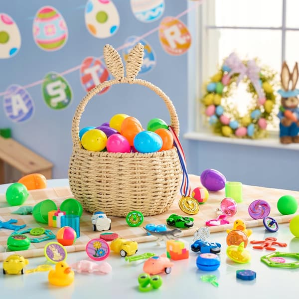 96X EGG TO OPEN WITH A SURPRISE TOY – EASTER GIFT FOR CHILDREN