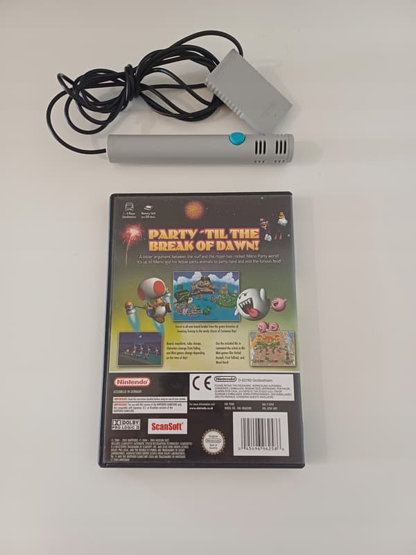 Mario Party 6 + GameCube Mic… Nintendo GameCube boxed set
