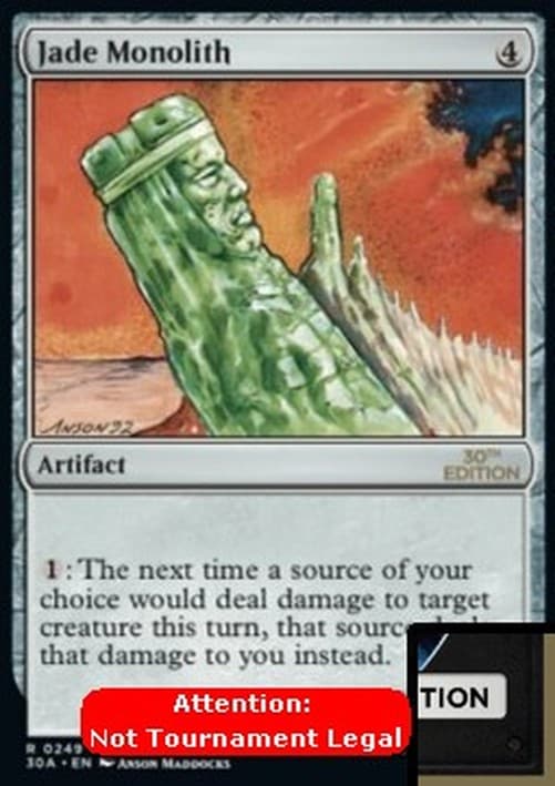 Magic: The Gathering Jade Monolith