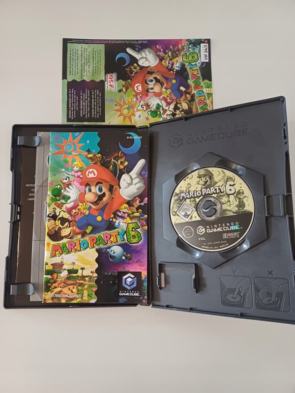 Mario Party 6 + GameCube Mic… Nintendo GameCube boxed set
