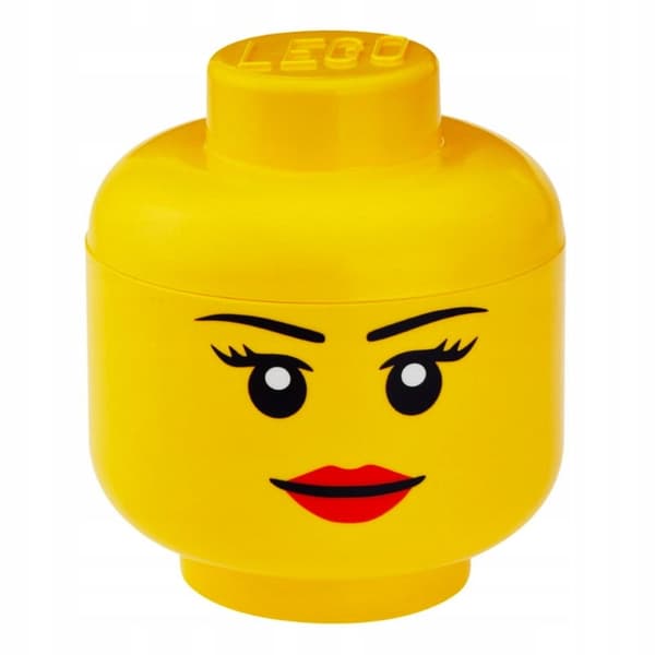 LEGO Iconic Storage Head S – Girl Minifigure Head – 2000ml