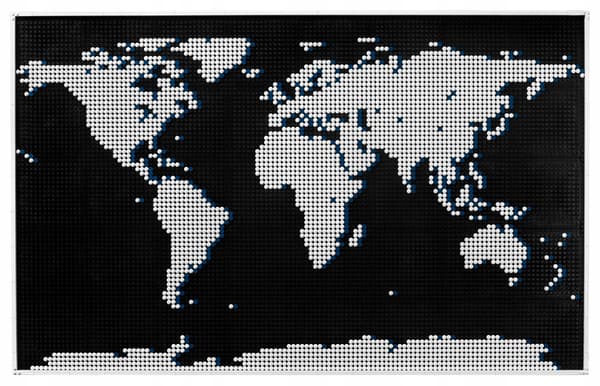 LEGO ART 31203 WORLD MAP