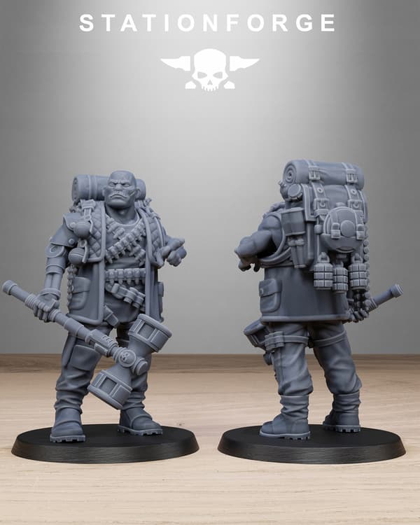 GrimCorp Scrap Operatives – x10 – Station Forge