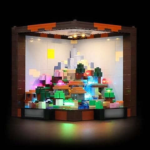LED lighting for the LEGO 21265 Craft Table Lights Set by YEABRICKS