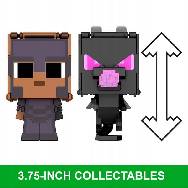 Minecraft Flippin' Figs 2 Transforming Figures: Sunny & Ender Dragon JCN27