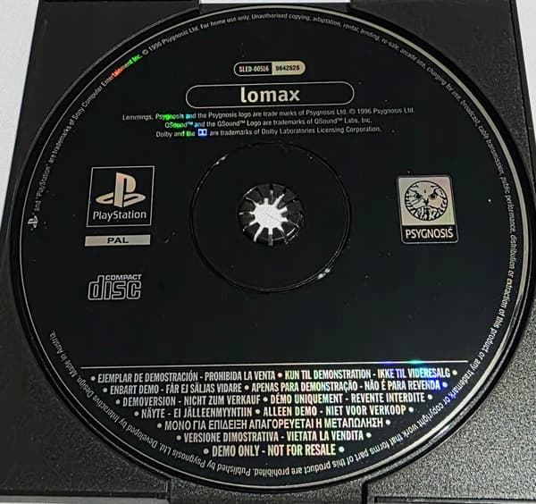 Lomax PSX DEMO – READ THE DESCRIPTION!