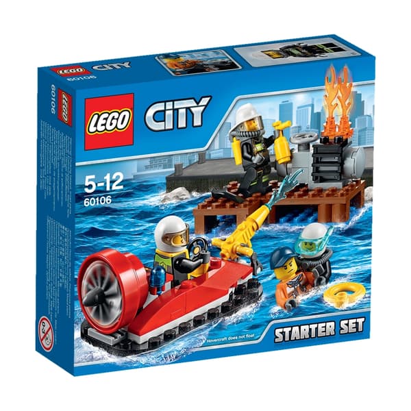 LEGO City 60106 Firefighters: The Launch