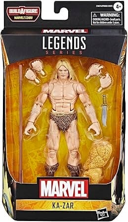 MARVEL LEGENDS SERIES KA-ZAR FIGURINE – COMIC BOOK VERSION – A MUST-HAVE FOR COLLECTORS!
