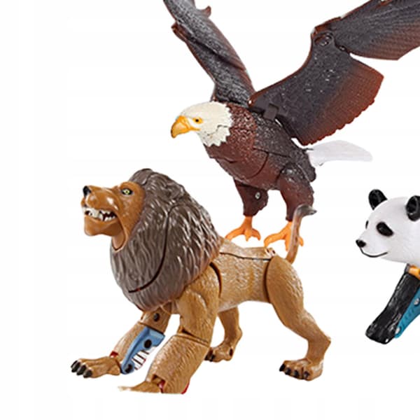 Transformable action figures: Room Decoration set with movable limbs – 6 pieces