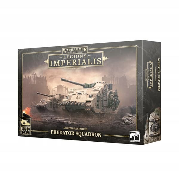 Legions Imperialis – Legiones Astartes Predator Squadron (6 figures)