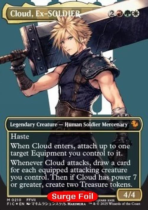 Magic: The Gathering Cloud, Ex-SOLDIER