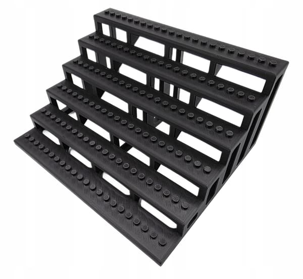 STEPPED DISPLAY STAND FOR MINIFIGURES – DISPLAY STAND FOR 36 FIGURES