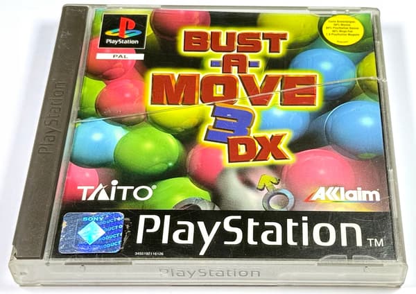 Bust A Move 3 DX PlayStation 1 PS1 PSX