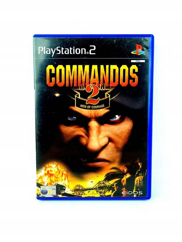 COMMANDOS 2: MEN OF COURAGE PS2 PAL ORIGINAL ENGLISH RELEASE ENG