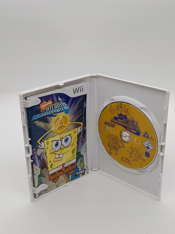 SpongeBob Atlantis PAL Nintendo Wii (boxed)