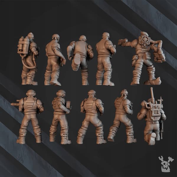 Green Hell Division Commando Squad x5 DakkaDakkaSt
